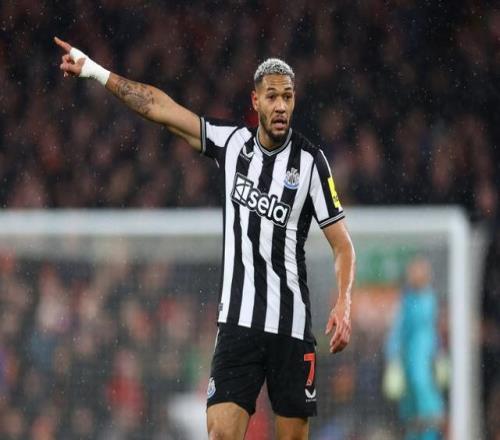 记者：乔林顿踢前锋效果不错，纽卡依靠集体来应对伊萨克的离队