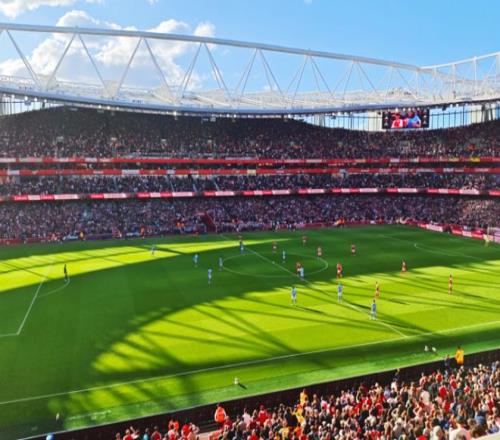 樊振东看英超联赛，拍照手势引来热议，有何来头