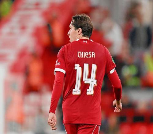 罗马诺：由于莱昂尼长期伤缺，小基耶萨将进入利物浦欧冠名单