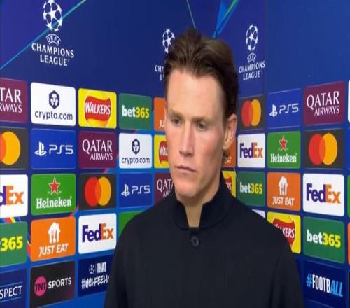 麦克托米奈：面对曼城11打11已经够困难了，更何况是10打11