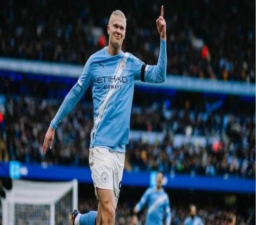 哈兰德133球独占曼城队史射手榜第9，英超主场进球队史第二多