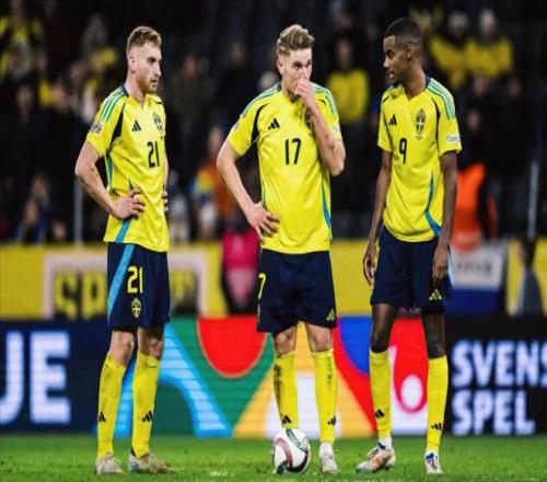 摆烂瑞典遭弱旅双杀4战仅1分2亿欧双星低迷踢附加赛也悬