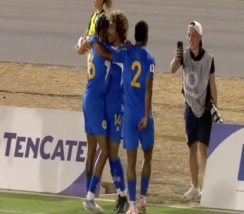 首秀即破门，陈达毅代表库拉索在北美预选赛中梅开二度