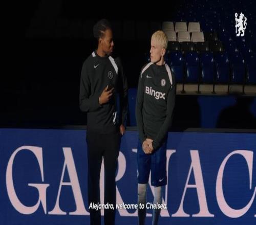 加纳乔：我小时候喜欢阿扎尔，能加盟切尔西感觉太棒了