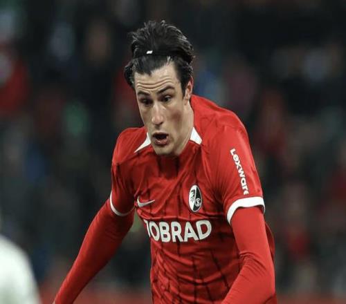 TA：弗赖堡中场勒尔租借加盟埃弗顿，合同含2000万欧条件买断