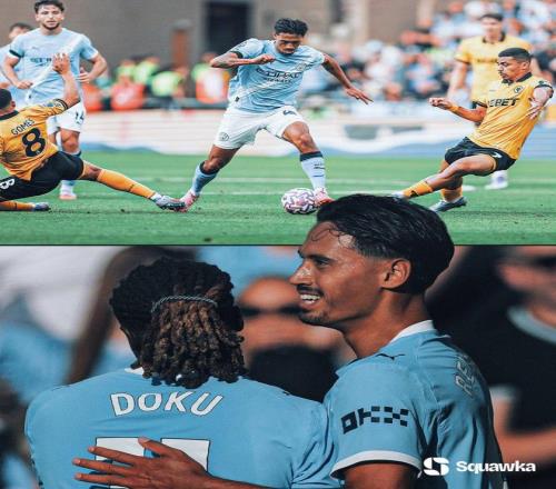 继阿圭罗之后，赖因德斯是第二位英超首秀传射建功的曼城球员