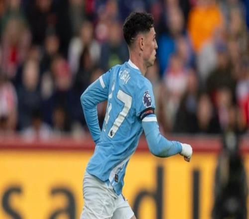 福登身价下降至8000万欧，德转：球员尚未找回状态