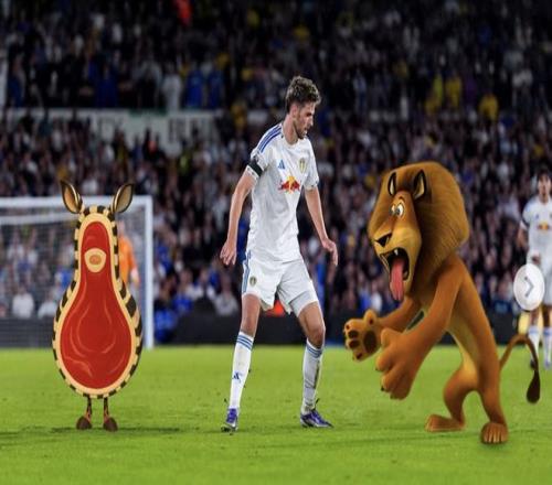 英超来了个P图大神！利兹联新援斯塔赫晒搞怪P图图片