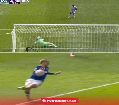 英超官方解释点球：裁判认为霍尔手臂抬起，不合理地扩大防守面积