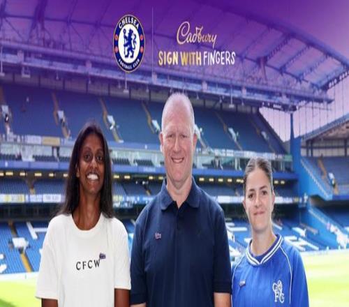 官方：切尔西首次与吉百利达成合作，为新赛季主场提供手语翻译