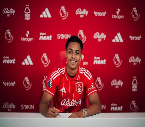 官方：森林签下伊镇中场哈钦森据悉转会费为3700万镑