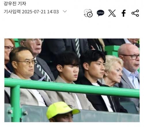 韩媒：韩国前锋朴升秀已经通过纽卡斯尔体检