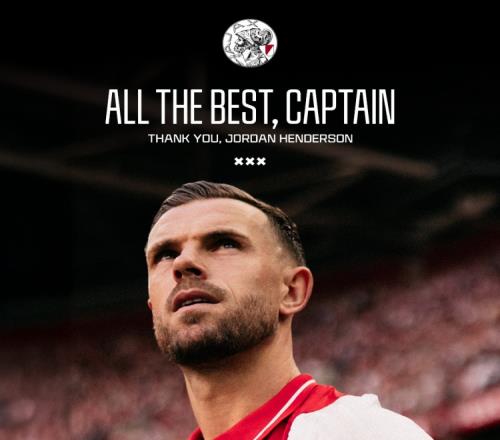 官方：35岁亨德森与阿贾克斯终止合同，自由身离队