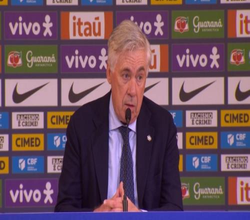 取执教巴西首胜！安切洛蒂：不丢球很重要，因为我是意大利人