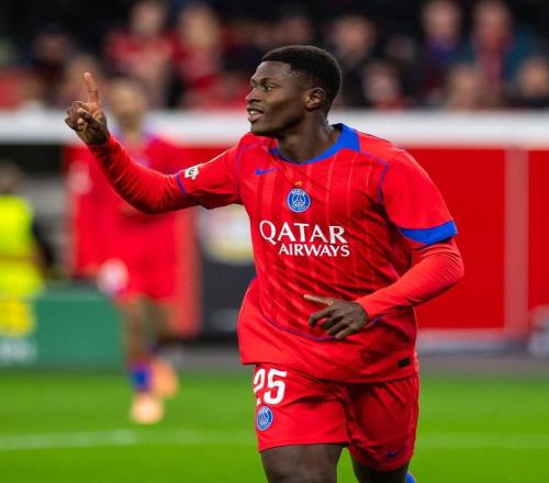 本赛季欧冠迄今创造绝佳机会最多榜：努诺门德斯4次居首