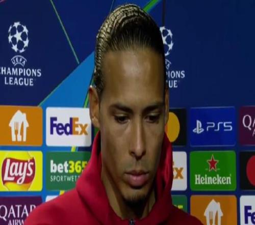 范戴克：我们必须齐心协力才能取得成功并且持续前进