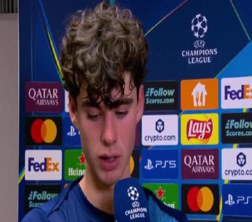 阿奇格雷：欧冠首秀让我无比自豪，但今天我们的表现显然不够好