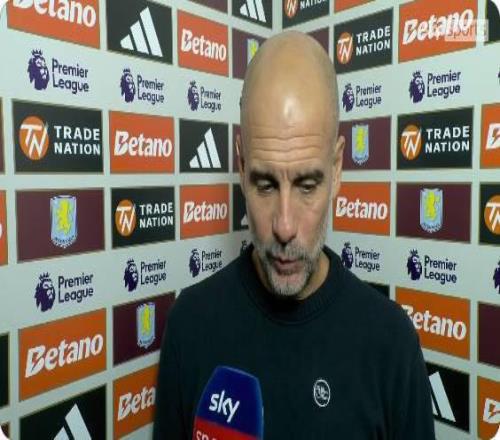 瓜帅：上半场我们的压迫并不好我们本应防住维拉的角球