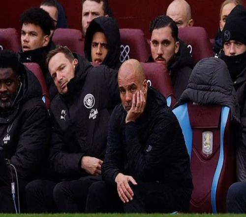 邮报：曼城输维拉时并未像对布莱顿时迷茫，瓜帅并未过度担忧