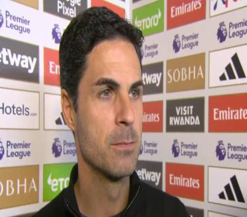 阿尔特塔：在英超要赢需表现很好萨利巴和赖斯感到一些疼痛