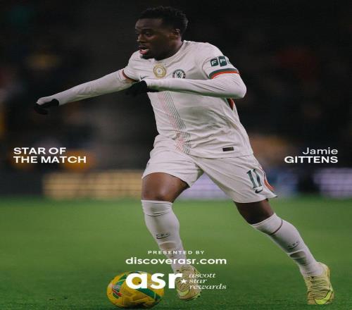 1球2助，吉滕斯当选与狼队一役切尔西队内最佳球员