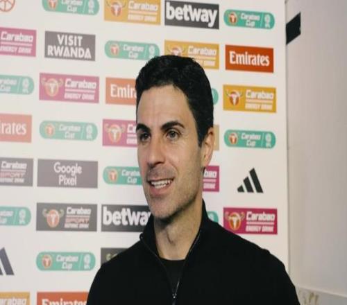 阿尔特塔：为道曼和安诺斯感到自豪有很多积极的事值得肯定