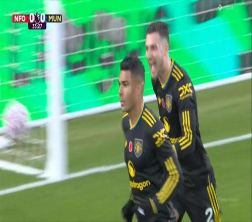 卡塞米罗本赛季英超已参与4球，与此前两个赛季总和持平