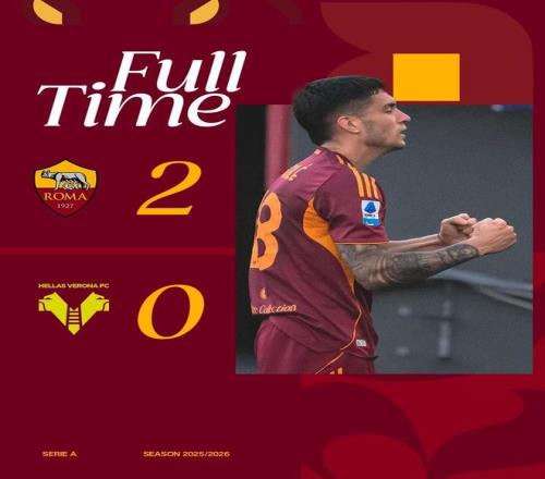 防守提升，罗马队史第4次单赛季意甲前5场丢球数不超过1球