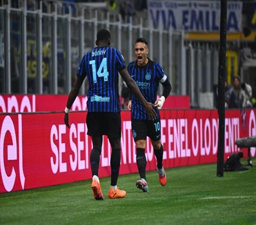 41！新援独造4球，劳塔罗破纪录，国米强势5连胜，登顶意甲榜首