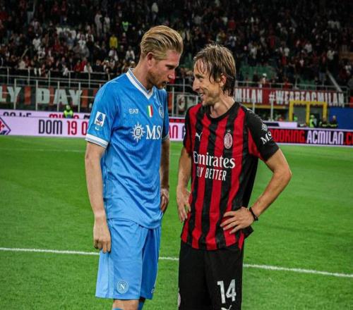 意甲身价更新：德布劳内降至2000万，莫德里奇降至400万