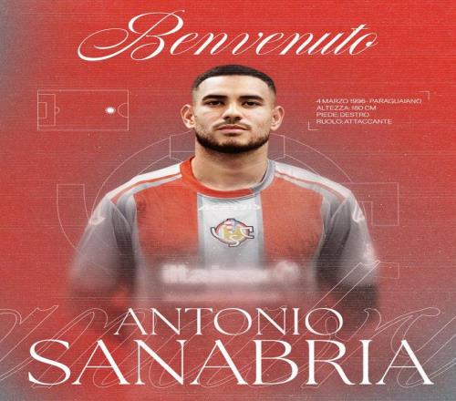 官方：克雷莫纳签下巴拉圭中锋萨纳布里亚，转会费250万欧