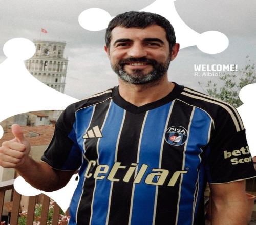 官方：39岁老将阿尔比奥尔加盟比萨，成本赛季意甲最年长球员