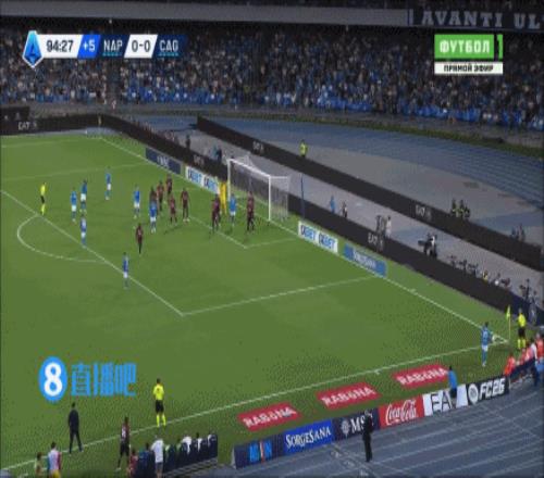 95分钟读秒绝杀！那不勒斯10卡利亚里意甲两连胜安古伊萨制胜