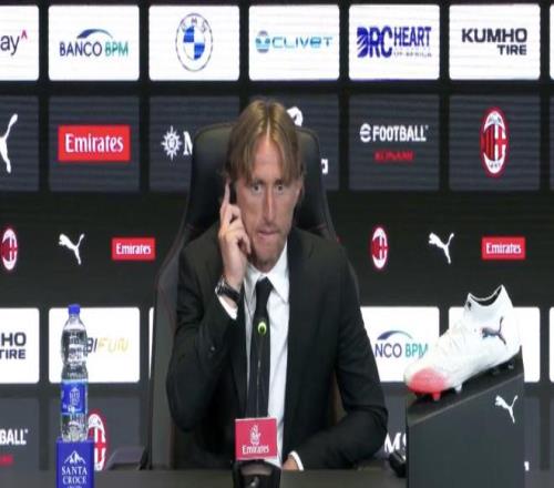 莫德里奇：米兰的赛季最低目标是获得欧冠资格，希望能夺得意甲冠军