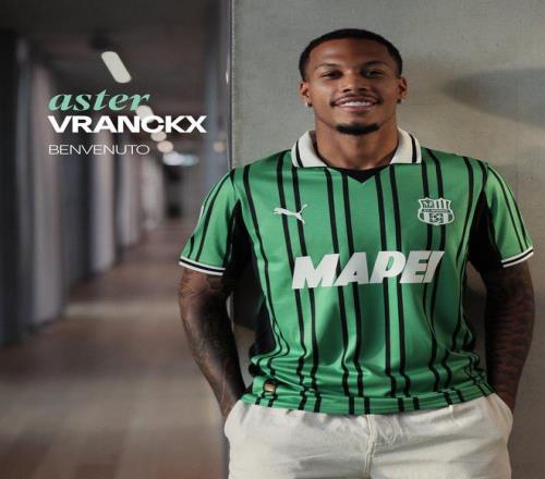 官方：沃尔夫斯堡中场弗兰克斯租借加盟萨索洛