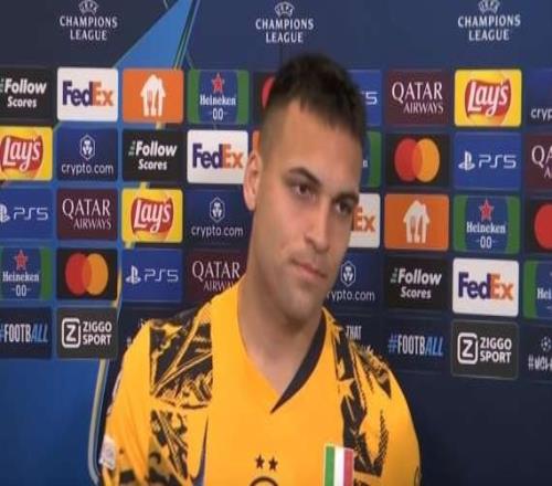 劳塔罗：我现在想到的第一个词是骄傲国米最核心的特点就是团队