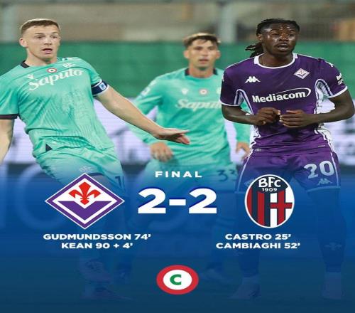 佛罗伦萨新赛季开局8轮不胜，排名意甲倒数第三