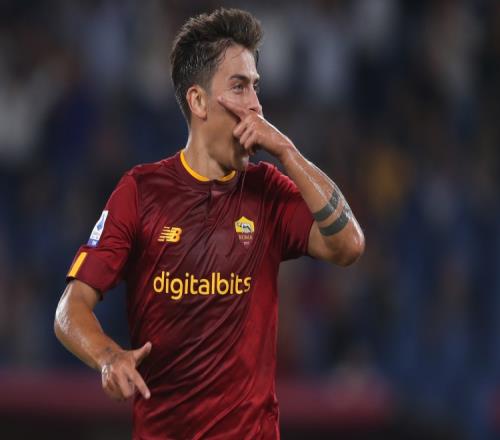 罗马公布意大利杯1/8决赛名单:迪巴拉领衔,四名主力球员缺席