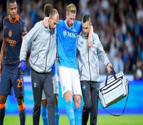 官方：德布劳内股二头肌重度损伤