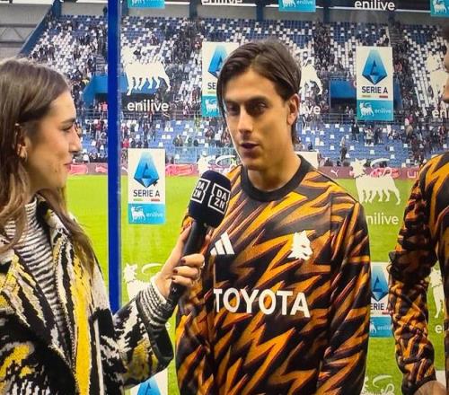 迪巴拉：这三分对罗马很重要，我的庆祝动作是妻子要求的