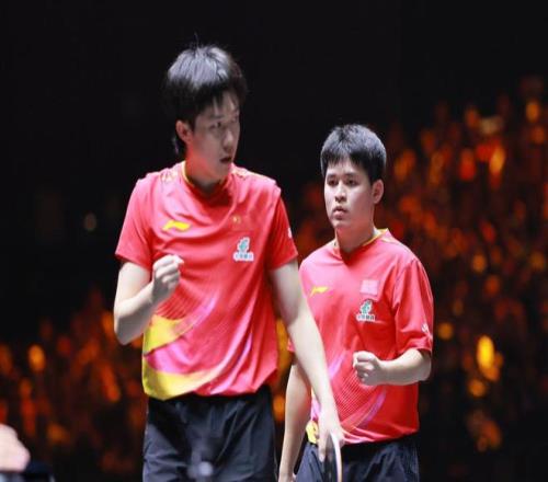 国乒男双翻身仗！王楚钦林诗栋夺得中国大满贯男双冠军