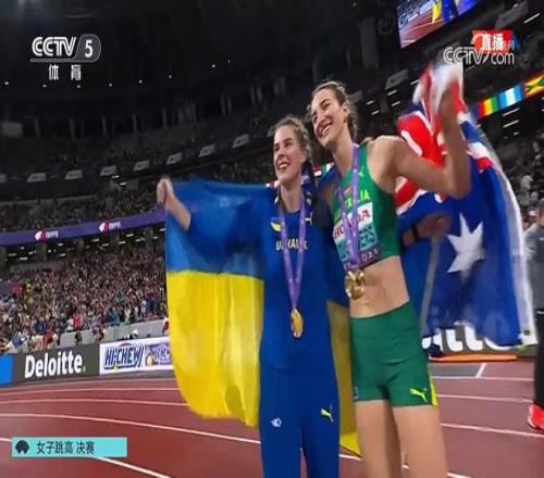 世锦赛女子跳高：奥利斯拉格斯2.00米夺冠，玛胡奇科摘铜
