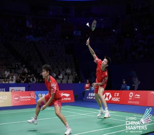 冯彦哲黄东萍12不敌陈堂杰杜依蔚，国羽混双17连冠被终结