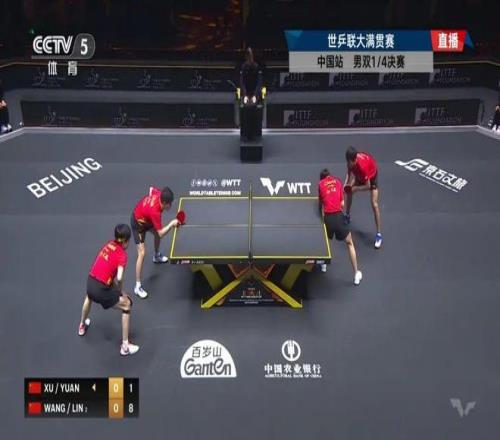 王楚钦林诗栋晋级男双半决赛