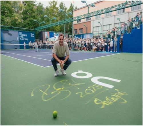 费德勒重返上海大师赛，与郑洁、甄子丹、吴磊约战双打