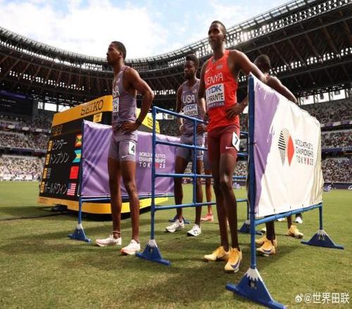 男子4X400米接力重赛：美国队2分58秒48力压肯尼亚，晋级决赛