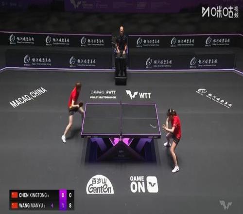 王曼昱42战胜陈幸同晋级决赛，静候孙颖莎与蒯曼之间的胜者