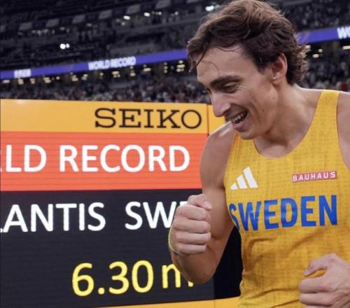 杜普兰蒂斯：非常期待北京田径世锦赛，希望为中国粉丝创造新纪录