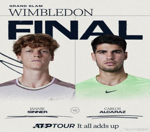 辛纳和阿卡同年打进法网和温网决赛，此前仅费德勒和纳达尔做到过