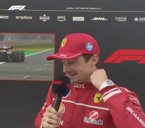 勒克莱尔：这可能是我的最佳杆位，因为我没有预料到